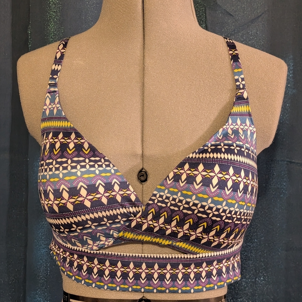 Victoria's Secret  Uplift Full Coverage Padded Bra 32D No Wire Geometric